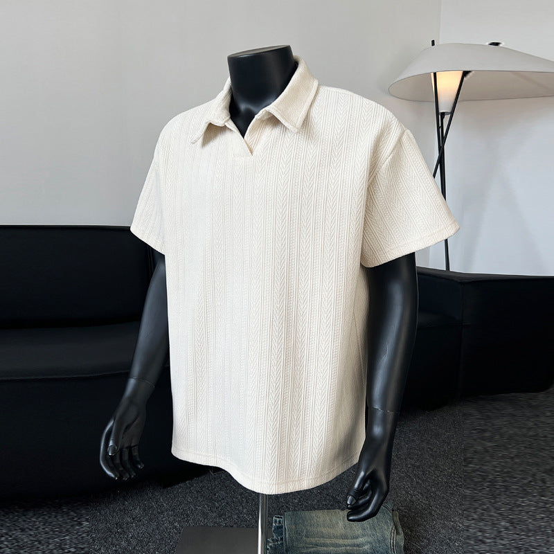 The Riviera Polo - Textured Knit