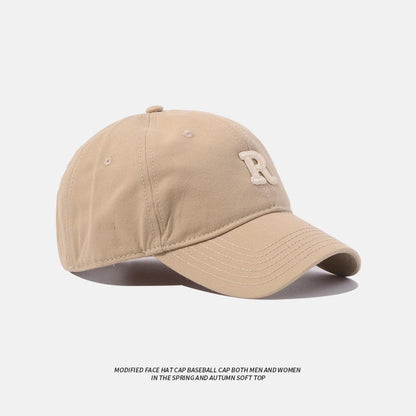 Classic Curved Brim Baseball Cap - Adjustable Fit for Men