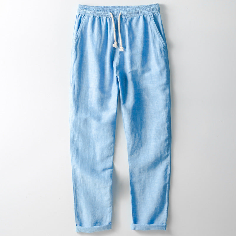 The Coastal Linen Trouser - Relaxed Fit