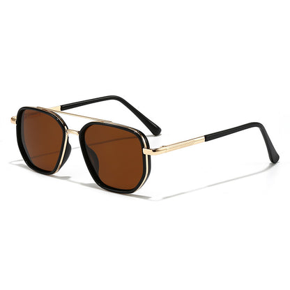 The Riviera Shades - Polarized Gold Frame