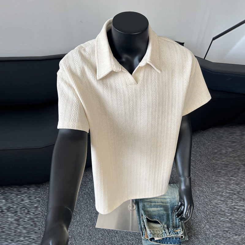 The Riviera Polo - Textured Knit