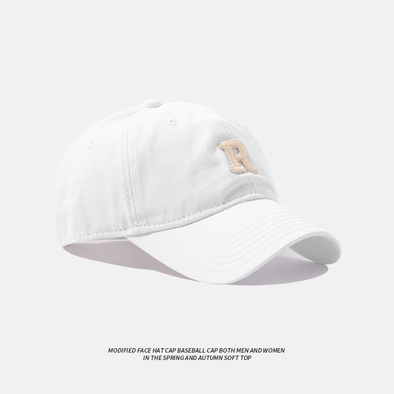 Classic Curved Brim Baseball Cap - Adjustable Fit for Men