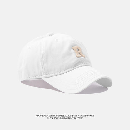 Classic Curved Brim Baseball Cap - Adjustable Fit for Men