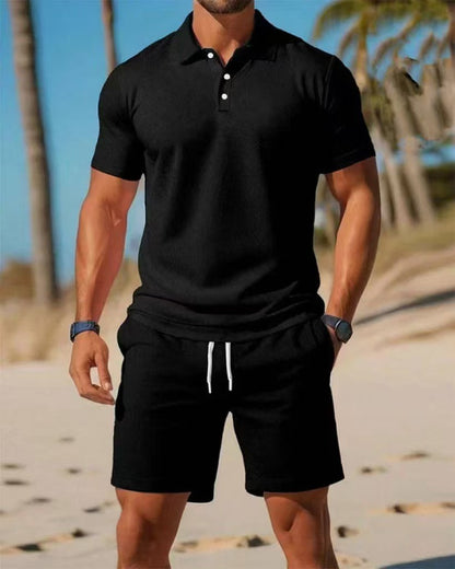 The Coastal Set — Polo & Shorts