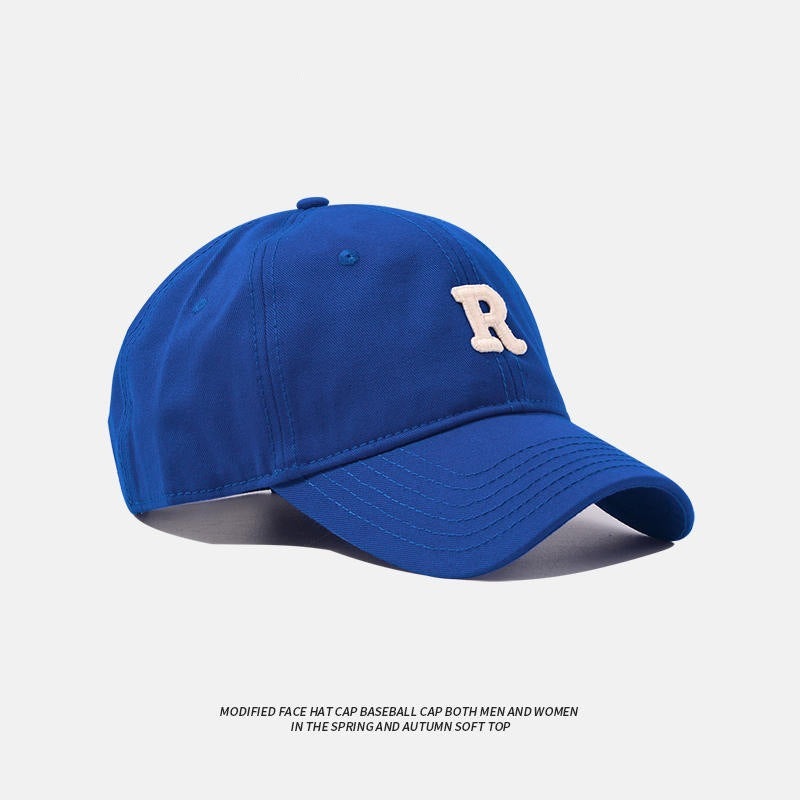 Classic Curved Brim Baseball Cap - Adjustable Fit for Men