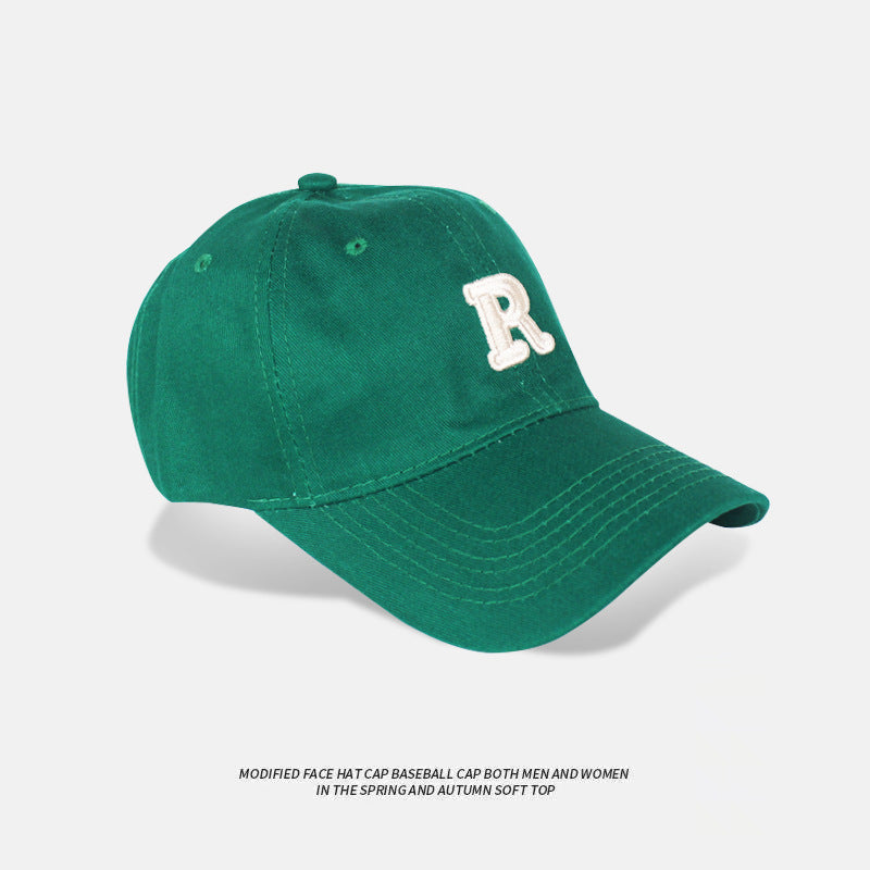 Classic Curved Brim Baseball Cap - Adjustable Fit for Men