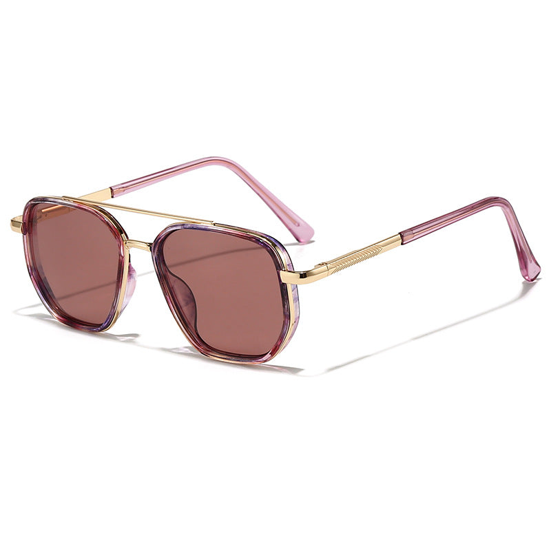 The Riviera Shades - Polarized Gold Frame