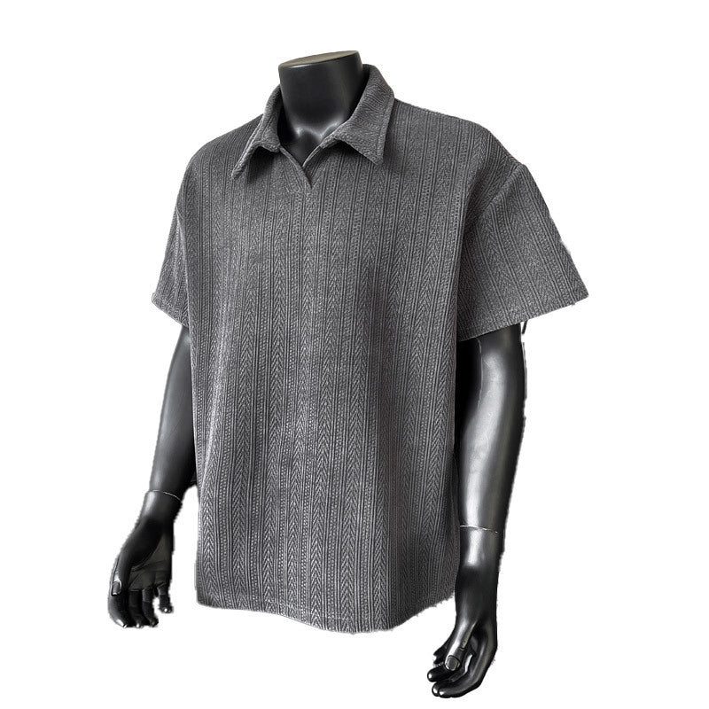 The Riviera Polo - Textured Knit