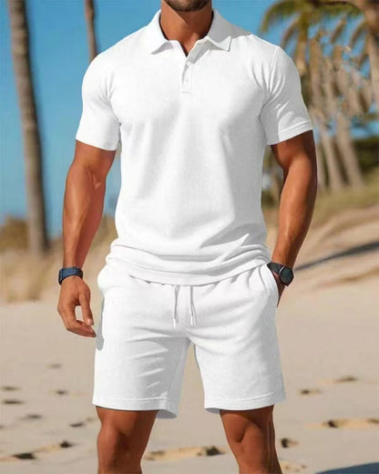 The Coastal Set — Polo & Shorts