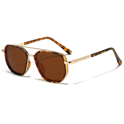 The Riviera Shades - Polarized Gold Frame