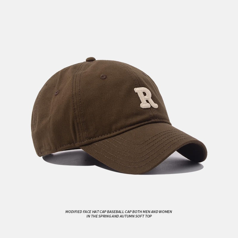 Classic Curved Brim Baseball Cap - Adjustable Fit for Men