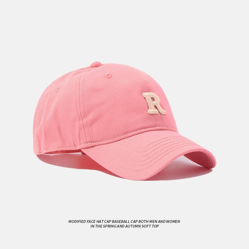Classic Curved Brim Baseball Cap - Adjustable Fit for Men