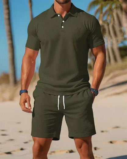 The Coastal Set — Polo & Shorts