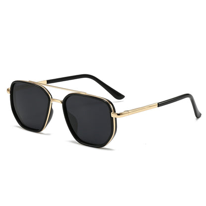 The Riviera Shades - Polarized Gold Frame
