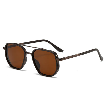 The Riviera Shades - Polarized Gold Frame
